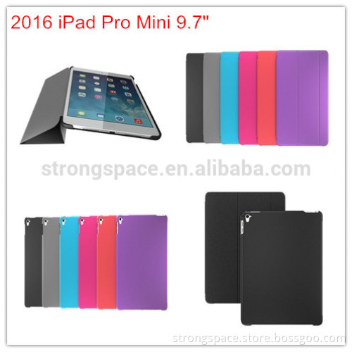 smart cover for iPad Pro mini 9.7", flip case for iPad Pro 9.7''